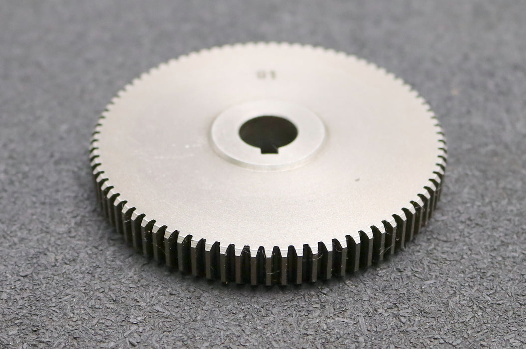 Bild des Artikels Stahl-Wechselrad-exchange-wheel-Modul-m=1,0mm-Z=81-Breite-12mm-Bohrungs-Ø=-14mm