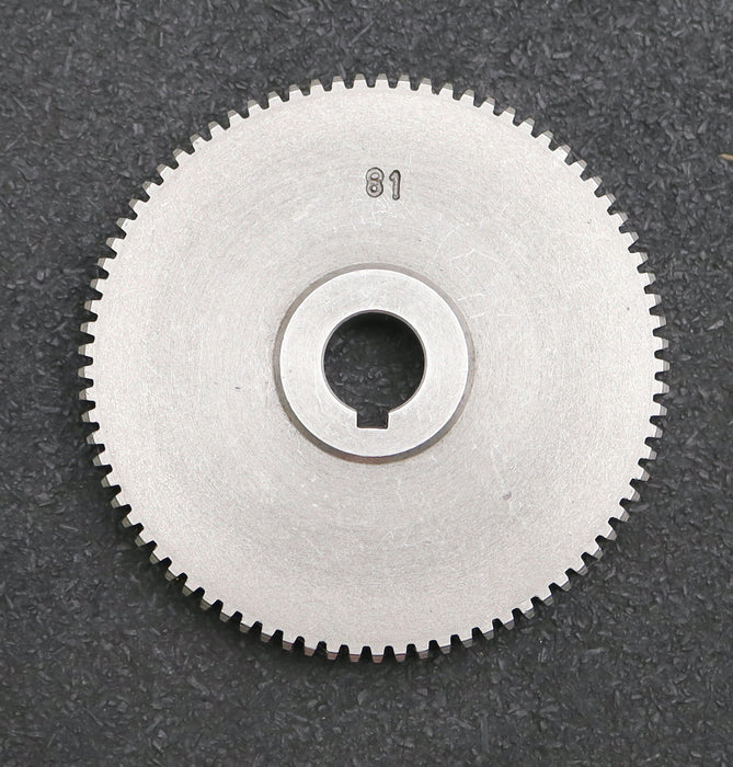 Bild des Artikels Stahl-Wechselrad-exchange-wheel-Modul-m=1,0mm-Z=81-Breite-12mm-Bohrungs-Ø=-14mm