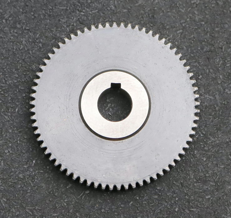 Bild des Artikels Stahl-Wechselrad-exchange-wheel-Modul-m=1,0mm-Z=69-Breite-12mm-Bohrungs-Ø=-14mm