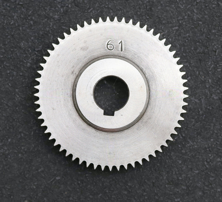 Bild des Artikels Stahl-Wechselrad-exchange-wheel-Modul-m=1,0mm-Z=61-Breite-12mm-Bohrungs-Ø=-14mm