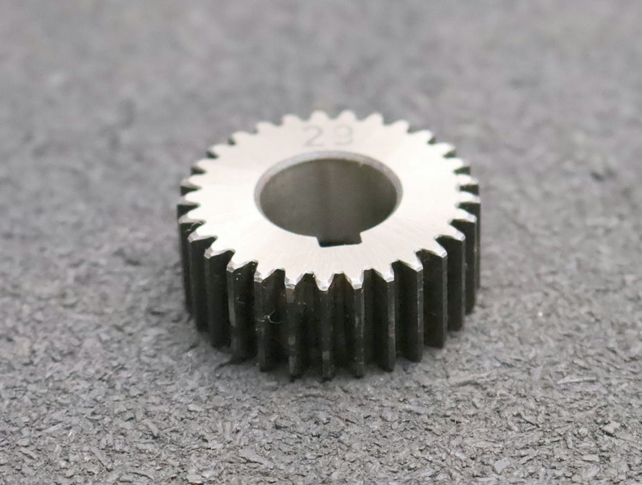 Bild des Artikels Stahl-Wechselrad-exchange-wheel-Modul-m=1,0mm-Z=29-Breite-12mm-Bohrungs-Ø=-14mm