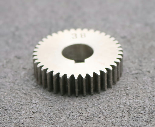 Bild des Artikels Stahl-Wechselrad-exchange-wheel-Modul-m=1,0mm-Z=38-Breite-10mm-Bohrungs-Ø=-14mm