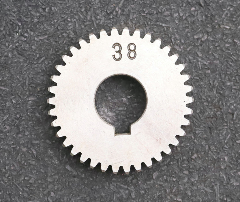 Bild des Artikels Stahl-Wechselrad-exchange-wheel-Modul-m=1,0mm-Z=38-Breite-10mm-Bohrungs-Ø=-14mm