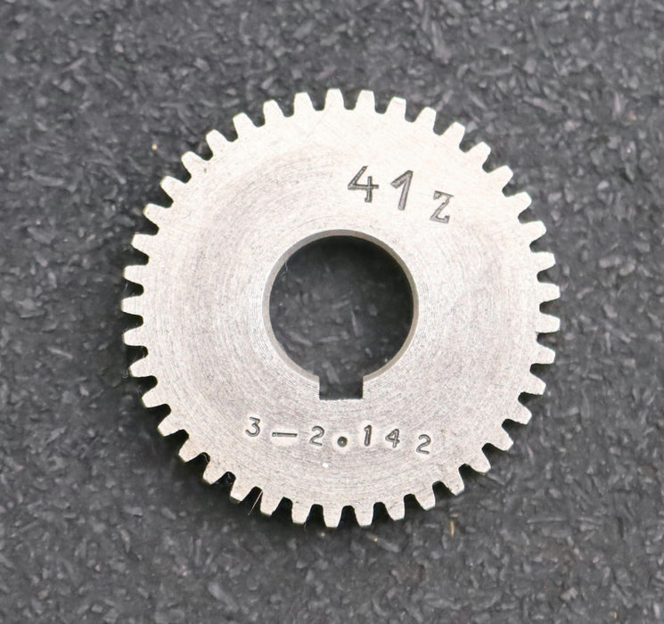 Bild des Artikels Stahl-Wechselrad-exchange-wheel-Modul-m=1,0mm-Z=41-Breite-10mm-Bohrungs-Ø=-14mm