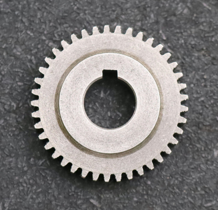 Bild des Artikels Stahl-Wechselrad-exchange-wheel-Modul-m=1,0mm-Z=41-Breite-10mm-Bohrungs-Ø=-14mm