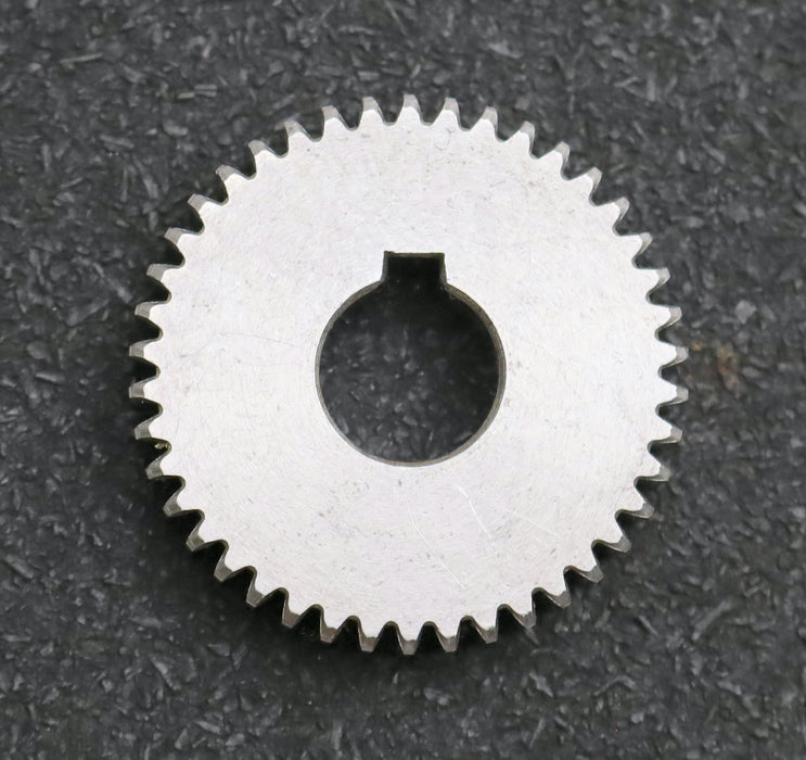 Bild des Artikels Stahl-Wechselrad-exchange-wheel-Modul-m=1,0mm-Z=42-Breite-10mm-Bohrungs-Ø=-14mm