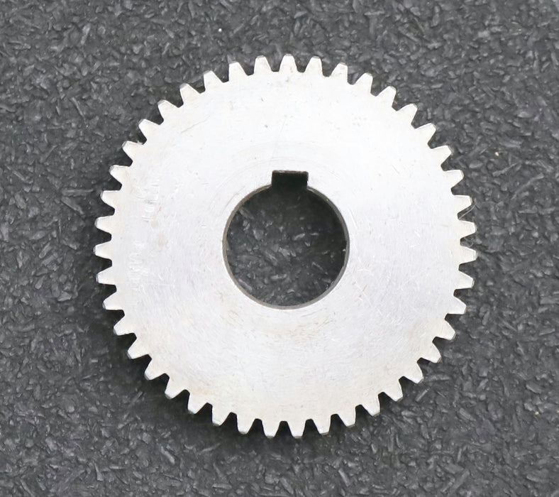 Bild des Artikels Stahl-Wechselrad-exchange-wheel-Modul-m=1,0mm-Z=43-Breite-10mm-Bohrungs-Ø=-14mm