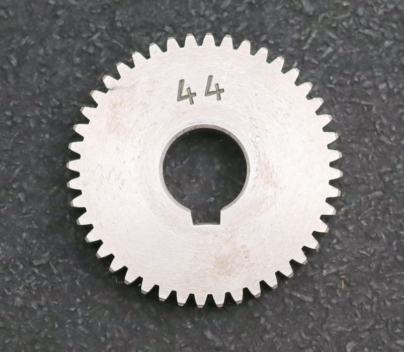 Bild des Artikels Stahl-Wechselrad-exchange-wheel-Modul-m=1,0mm-Z=44-Breite-10mm-Bohrungs-Ø=-14mm