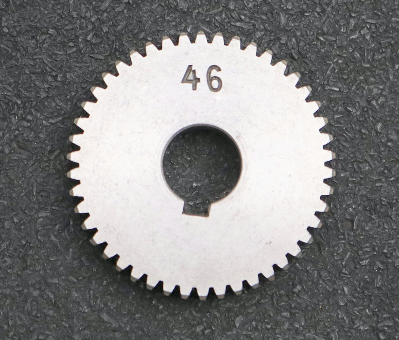 Bild des Artikels Stahl-Wechselrad-exchange-wheel-Modul-m=1,0mm-Z=46-Breite-10mm-Bohrungs-Ø=-14mm