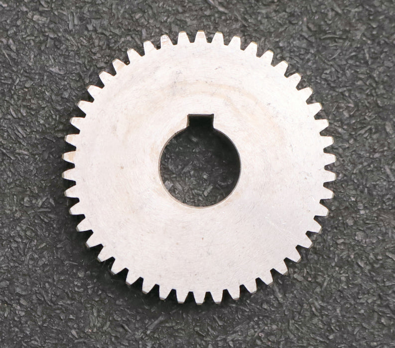 Bild des Artikels Stahl-Wechselrad-exchange-wheel-Modul-m=1,0mm-Z=46-Breite-10mm-Bohrungs-Ø=-14mm