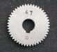 Bild des Artikels Stahl-Wechselrad-exchange-wheel-Modul-m=1,0mm-Z=47-Breite-10mm-Bohrungs-Ø=-14mm