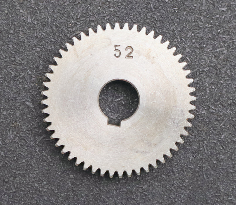 Bild des Artikels Stahl-Wechselrad-exchange-wheel-Modul-m=1,0mm-Z=52-Breite-10mm-Bohrungs-Ø=-14mm