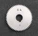 Bild des Artikels Stahl-Wechselrad-exchange-wheel-Modul-m=1,0mm-Z=54-Breite-10mm-Bohrungs-Ø=-14mm