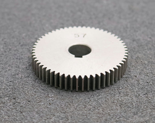 Bild des Artikels Stahl-Wechselrad-exchange-wheel-Modul-m=1,0mm-Z=57-Breite-10mm-Bohrungs-Ø=-14mm