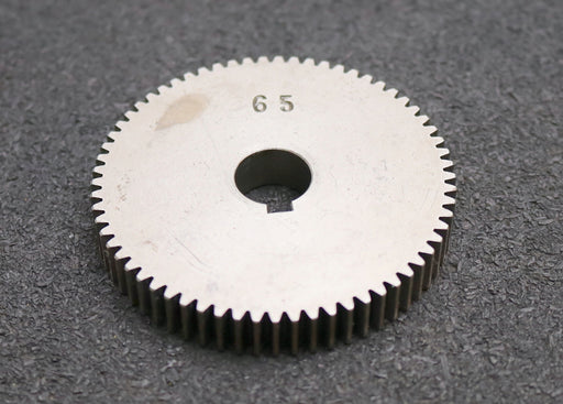 Bild des Artikels Stahl-Wechselrad-exchange-wheel-Modul-m=1,0mm-Z=65-Breite-10mm-Bohrungs-Ø=-14mm