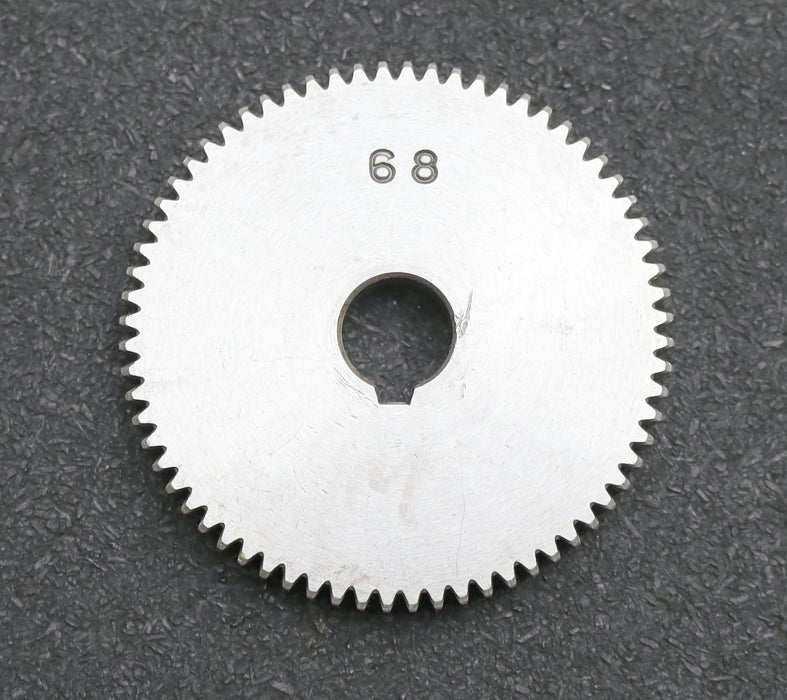 Bild des Artikels Stahl-Wechselrad-exchange-wheel-Modul-m=1,0mm-Z=68-Breite-10mm-Bohrungs-Ø=-14mm