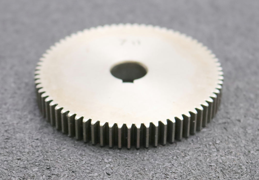 Bild des Artikels Stahl-Wechselrad-exchange-wheel-Modul-m=1,0mm-Z=70-Breite-10mm-Bohrungs-Ø=-14mm