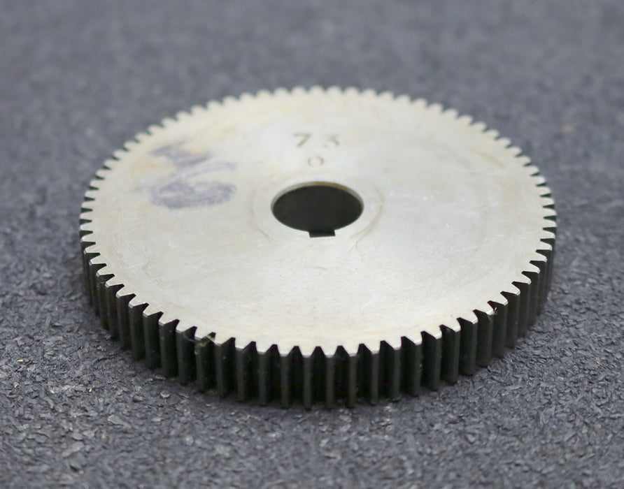 Bild des Artikels Stahl-Wechselrad-exchange-wheel-Modul-m=1,0mm-Z=73-Breite-10mm-Bohrungs-Ø=-14mm