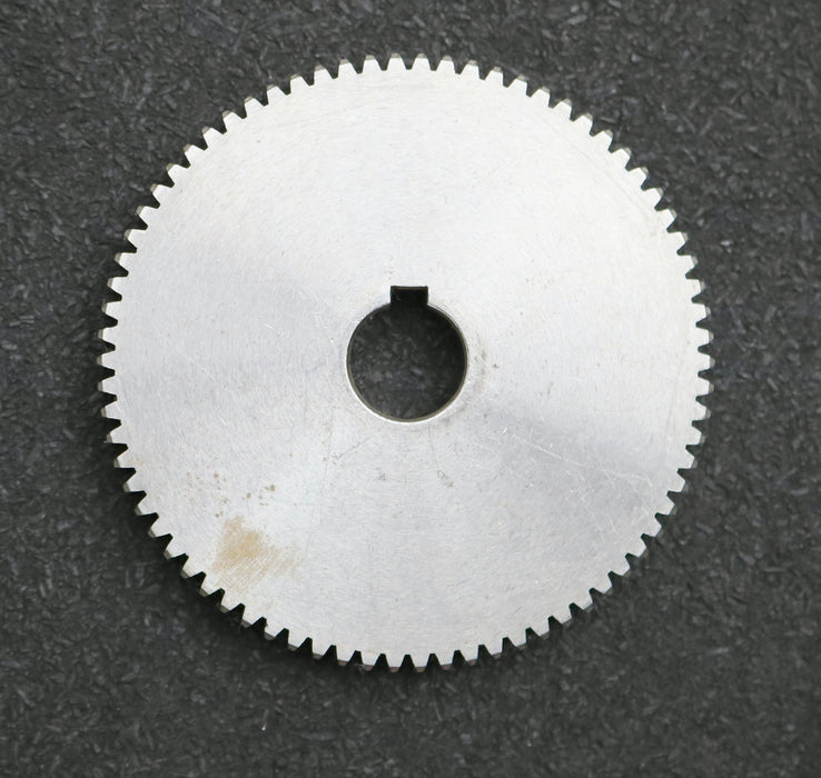 Bild des Artikels Stahl-Wechselrad-exchange-wheel-Modul-m=1,0mm-Z=74-Breite-10mm-Bohrungs-Ø=-14mm