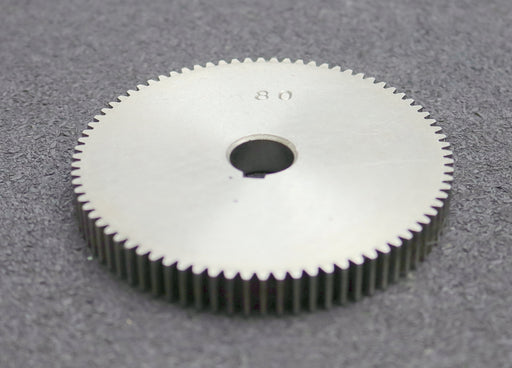 Bild des Artikels Stahl-Wechselrad-exchange-wheel-Modul-m=1,0mm-Z=80-Breite-10mm-Bohrungs-Ø=-14mm