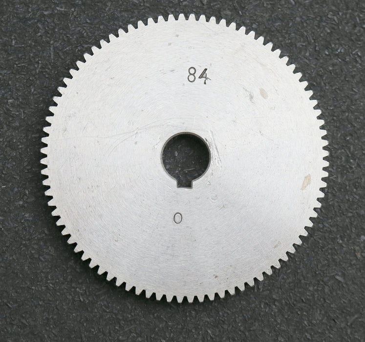 Bild des Artikels Stahl-Wechselrad-exchange-wheel-Modul-m=1,0mm-Z=84-Breite-10mm-Bohrungs-Ø=-14mm