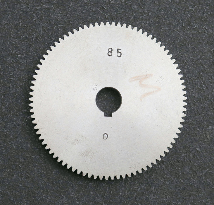 Bild des Artikels Stahl-Wechselrad-exchange-wheel-Modul-m=1,0mm-Z=85-Breite-10mm-Bohrungs-Ø=-14mm