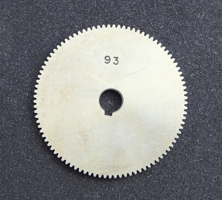 Bild des Artikels Stahl-Wechselrad-exchange-wheel-Modul-m=1,0mm-Z=93-Breite-10mm-Bohrungs-Ø=-14mm