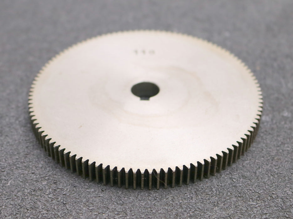 Bild des Artikels Stahl-Wechselrad-exchange-wheel-Modul-m=1,0mm-Z=110-Breite-10mm-Bohrungs-Ø=-14mm