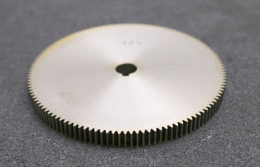 Bild des Artikels Stahl-Wechselrad-exchange-wheel-Modul-m=1,0mm-Z=124-Breite-10mm-Bohrungs-Ø=-14mm