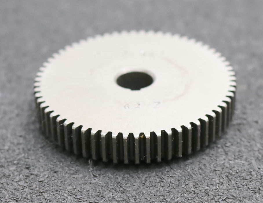 Bild des Artikels Stahl-Wechselrad-exchange-wheel-Modul-m=1,0mm-Z=62-Breite-12mm-Bohrungs-Ø=-12mm