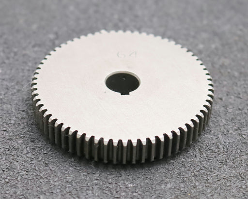 Bild des Artikels Stahl-Wechselrad-exchange-wheel-Modul-m=1,0mm-Z=64-Breite-12mm-Bohrungs-Ø=-12mm