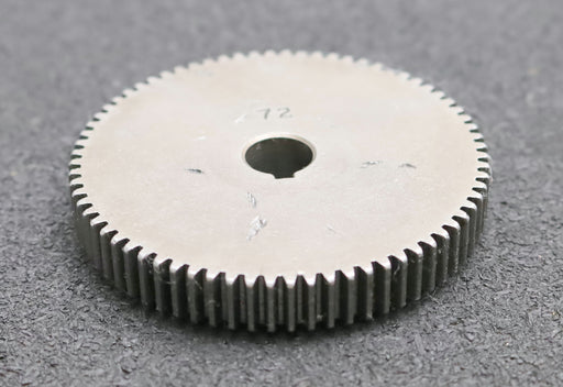 Bild des Artikels Stahl-Wechselrad-exchange-wheel-Modul-m=1,0mm-Z=72-Breite-12mm-Bohrungs-Ø=-12mm