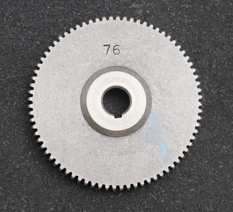 Bild des Artikels Stahl-Wechselrad-exchange-wheel-Modul-m=1,0mm-Z=76-Breite-12mm-Bohrungs-Ø=-12mm