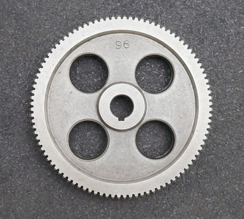 Bild des Artikels Stahl-Wechselrad-exchange-wheel-Modul-m=1,0mm-Z=96-Breite-12mm-Bohrungs-Ø=-12mm