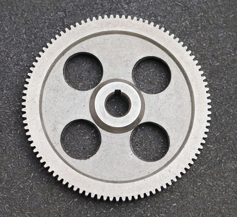 Bild des Artikels Stahl-Wechselrad-exchange-wheel-Modul-m=1,0mm-Z=96-Breite-12mm-Bohrungs-Ø=-12mm