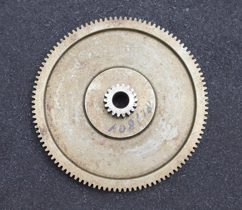 Bild des Artikels Stahl-Doppelwechselrad-Double-change-wheel-Modul-m=1,0mm-Z=108/18-Breite-24mm