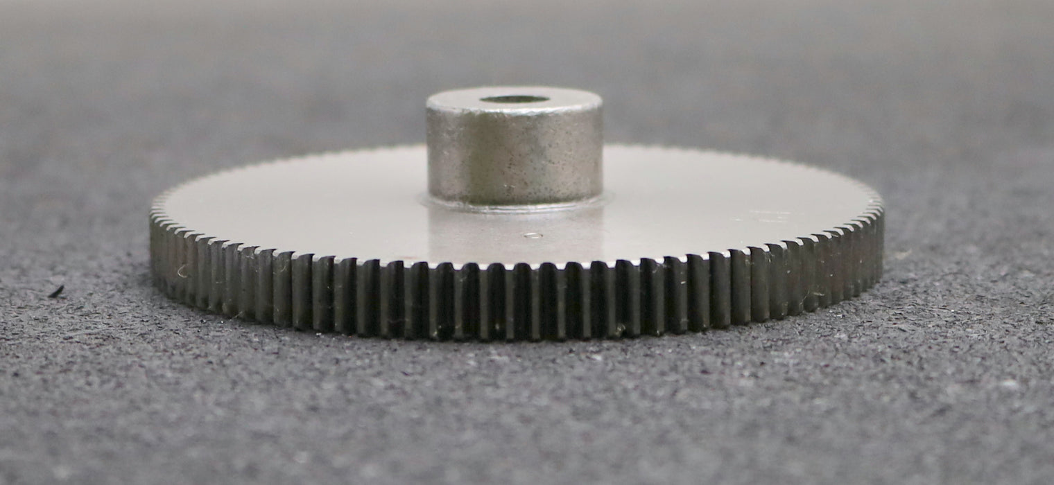 Bild des Artikels Stahl-Wechselrad-exchange-wheel-Modul-m=1,0mm-Z=100-Breite-24mm-Bohrungs-Ø=-10mm