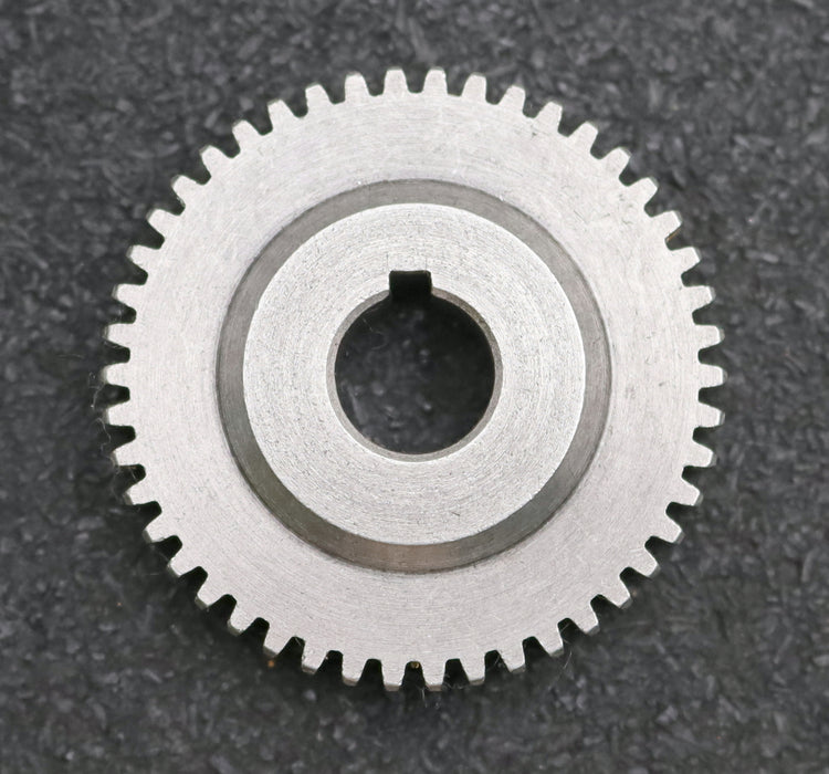 Bild des Artikels Stahl-Wechselrad-exchange-wheel-Modul-m=1,0mm-Z=46-Breite-12mm-Bohrungs-Ø=-12mm