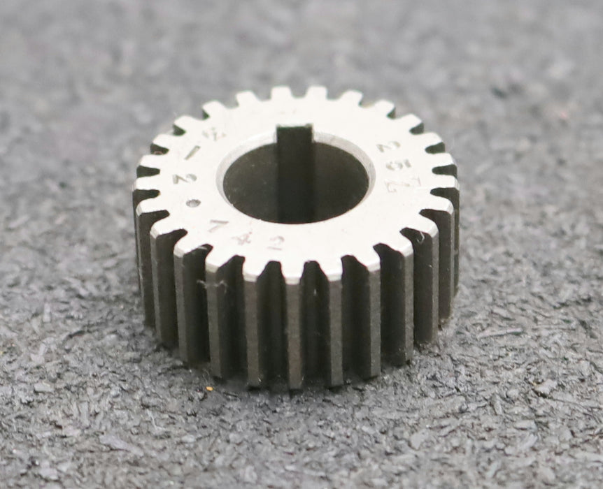 Bild des Artikels Stahl-Wechselrad-exchange-wheel-Modul-m=1,0mm-Z=25-Breite-12mm-Bohrungs-Ø=-12mm