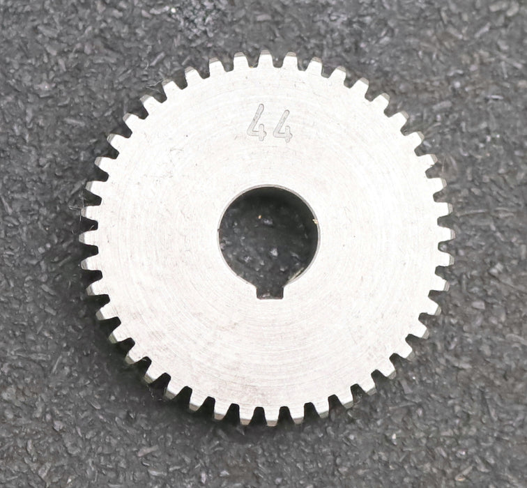 Bild des Artikels Stahl-Wechselrad-exchange-wheel-Modul-m=1,0mm-Z=44-Breite-12mm-Bohrungs-Ø=-12mm