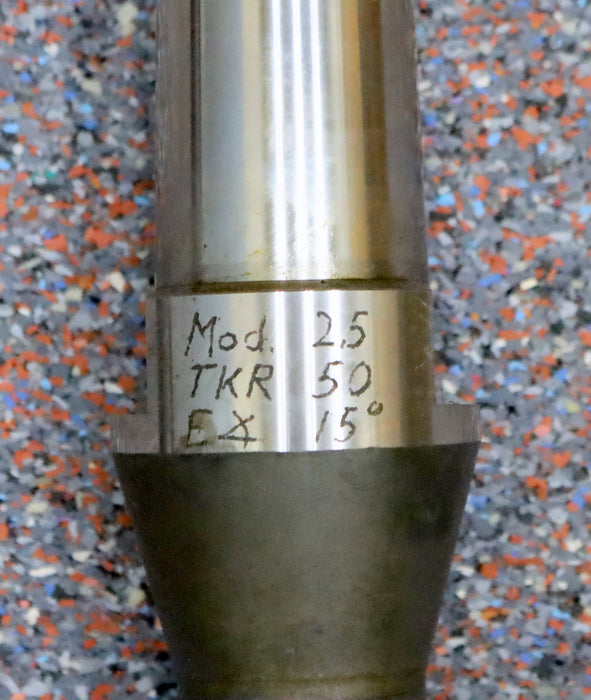 Bild des Artikels Schneckenrad-Schaftwälzfräser-Radialfräser-m-=-2,5mm-15°-EGW-/-PA-1-gg.-Rechts