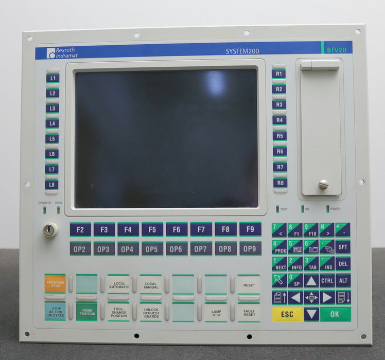 Bild des Artikels REXROTH-INDRAMAT-System-200-Operator-Panel-BTV20-mit-BTV20.3CA-64B-33C-D-FW