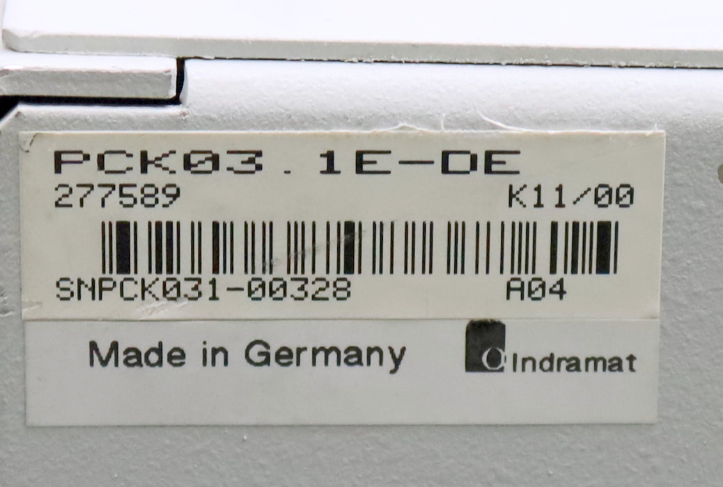 Bild des Artikels REXROTH-INDRAMAT-Tastatur-Einheit-PCK03.1E-DE-ID-277589-KW11´2000-gebraucht