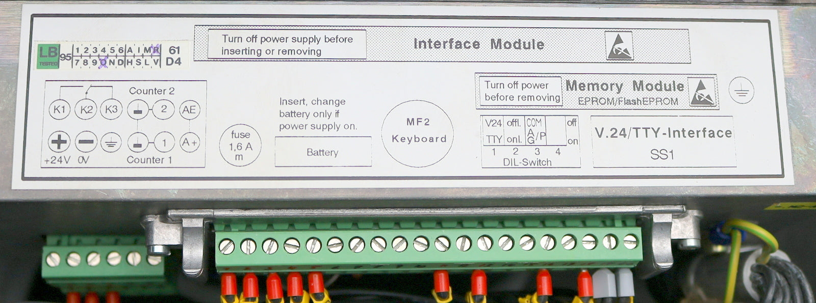 Bild des Artikels SIEMENS-Bedienterminal-+-Aluminiumbox-+-Bedienfeld-G33960-A3314-L2+6AV3010-1EL00