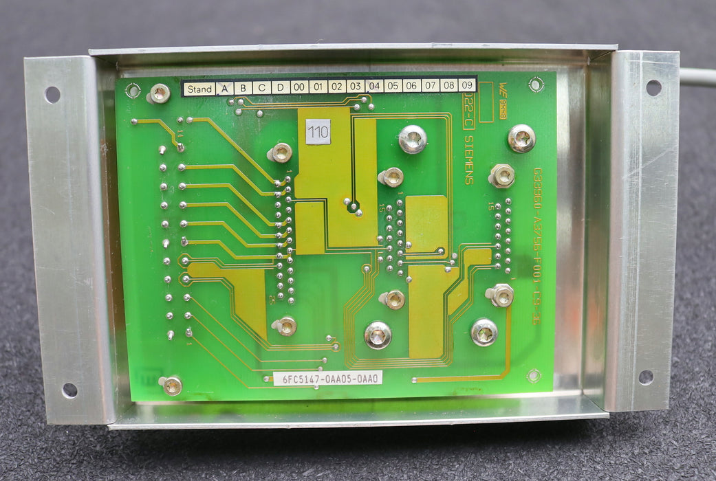 Bild des Artikels SIEMENS-Verteilerbox-6FC5147-0AA05-0AA0-mit-Anschlusskabel-gebraucht