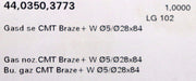 Bild des Artikels FRONIUS-Gasdüse-CMT-Braze+-W-44,0350,3773-Ø5/Ø28/84-unbenutzt-in-OVP