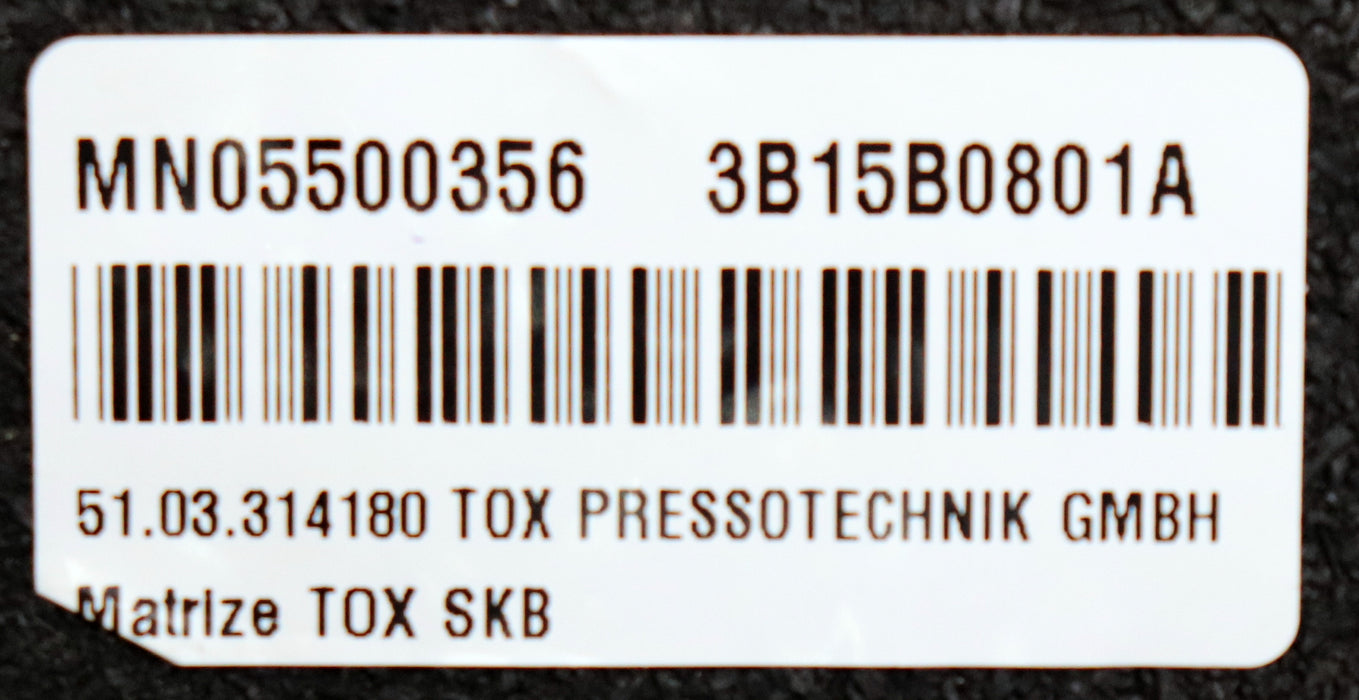 Bild des Artikels TOX-Clinch-Matrize-Clinching-die-SKB-51.03.314180-Ø-16mm-Länge-14mm-unbenutzt