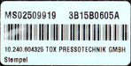 Bild des Artikels TOX-Clinch-Stempel-Clinching-Punch-10.240.604325-Ø5/10mm-Länge-140mm-unbenutzt