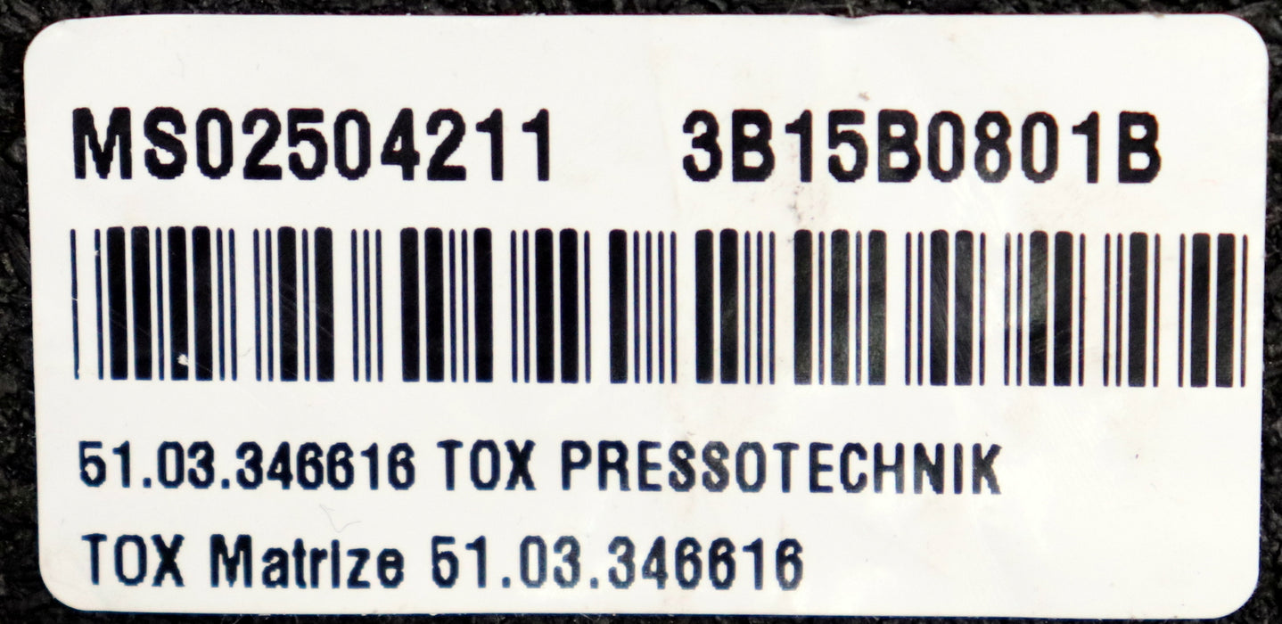 Bild des Artikels TOX-Clinch-Matrize-Clinching-die-SKB-51.03.346616-Ø-16mm-Länge-14mm-unbenutzt