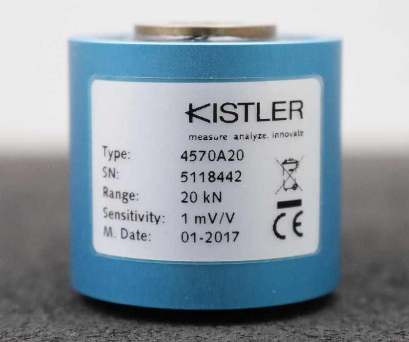 Bild des Artikels DR.-STAIGER-MOHILO-/-KISTLER-Kraftsensor-force-transducer-Typ-4570A20-Range-20kN